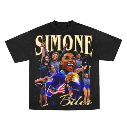 Simone Biles Olympic Gold Medalist Team USA Gymnast Paris 2024 shirt