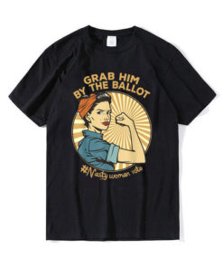 Grab Him By The Ballot Kamala Harris For President 2024 T-Shirt