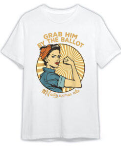 Grab Him By The Ballot Kamala Harris For President 2024 T-Shirt