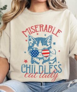 Childless Cat Lady Shirt, Kamala Coconut Tree, Suffragette, Social Democrat, Vote Blue Shirt, Harris 2024 Shirt