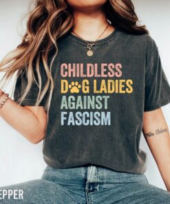 Childless Dog Lady Shirt, Kamala Harris 2024, Vote Blue Shirt, Liberal Democrat Gift