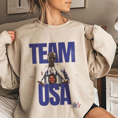 Snoop Dogg SIMONE Biles Team USA 2024 Paris T-Shirt, Gymnastic 2024 Shirt