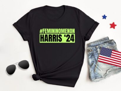 Kamala Harris '24 Feminine Phenomenon T-Shirt