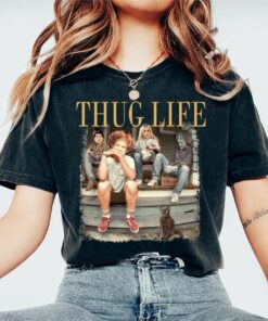 The Golden Girls Thug Life Shirt, 80s Sitcom Shirt, Stay Golden Squad Gift, Retro Halloween Bad Witches Shirt, Fall Sanderson Sisters Gift