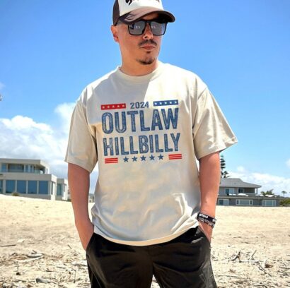 Outlaw Hillbilly Shirt, Voting Hillbilly And Felon 2024 Shirt, Republican Election 2024 T-shirt, Make America Great Again Shirt