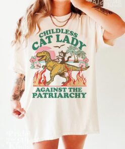 Childless cat lady tshirt, Childless cat ladies shirt, Against patriarchy