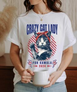 Kamala Harris Shirt Childless Cat Ladies for Kamala | Harris 47 | Funny Pro Kamala T-Shirt