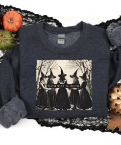 Girls Will Be Girls Witch Shirt, Funny Witch Shirt, Halloween Women Shirt, Witchy Vibes Shirt