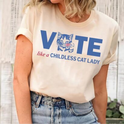 OTE Like a Childless Cat Lady shirt, Kameowla Brat Shirts, Childless Cat Lady Shirt,