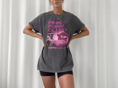 Pink Pony Club Shirt | Midwest Princess Tour | Sapphic Lesbian WLW Pride Music Tee