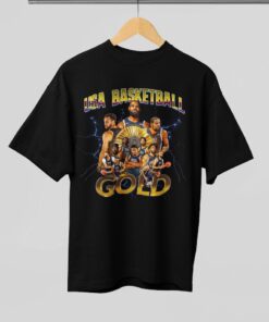 USA Basketball, Gold Medal 2024, Olympic Champions Shirt, Team USA Victory, Gold Medal Winner, Steph Curry, Basketball, Lebron, Fan