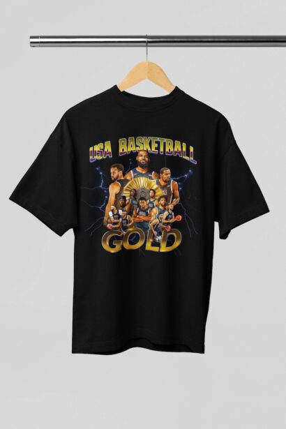 USA Basketball, Gold Medal 2024, Olympic Champions Shirt, Team USA Victory, Gold Medal Winner, Steph Curry, Basketball, Lebron, Fan