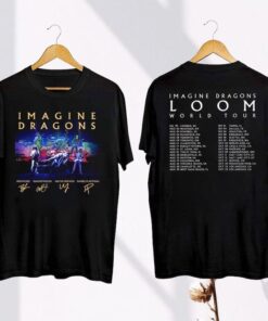 2024 Imagine Dragons Loom Tour T-Shirt, Imagine Dragons 90s Vintage Shirt, Imagine Dragons Band Fan Gift, Imagine Dragons Band Merch