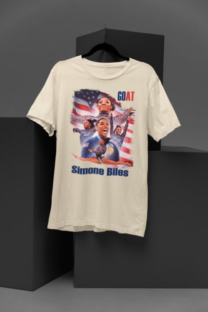 Simone Biles Shirt, Because I Can, Olympics TShirt, Olympics, USA Team, Olimpics 2024 Shirt