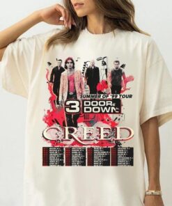 Creed Shirt, Wallen Concert Tour Shirt, Creed Tour Merch, Creed Band T-Shirt, Creed Summer of '99 Tour Shirt Sweatshirt