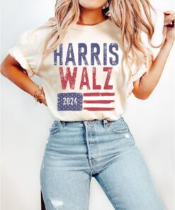 Harris Walz Shirt, Comfort Colors® Shirt, Kamala Harris 2024 Shirt, Democrat Shirts, Harris Walz 2024 Shirt, Kamala Flag T-Shirt, VP Walz