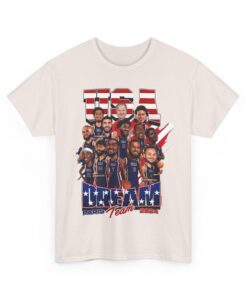 USA Olympic Basketball Dream Team 2024 Shirt | USA Olympic Basketball Team 2024 Championship American Team TShirt | Vintage Tee