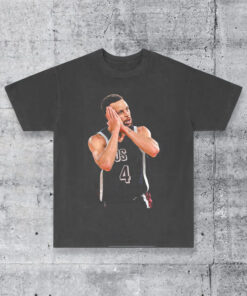 USA Basketball Paris Steph Curry Chef Curry Night Night Streetwear Heavyweight T-Shirt