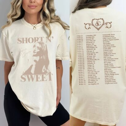 2024 Sabrina Carpenter Short N Sweet Tour Shirt, Sabrina Carpenter 2024 Concert Tee, Sabrina Espresso Concert Shirt, Sabrina Carpenter Merch