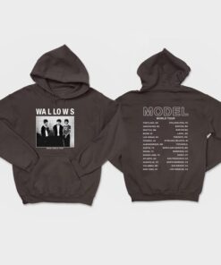 Model Tour 2024 dates shirt, Wallows band merch