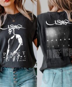 Usher Past Present Future Tour 2024 Shirt, Usher Coming Home Tour Shirt, Usher World Tour Shirt