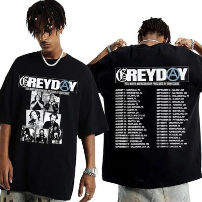 Suicideboys Grey Day 2024 Tour Graphic T-shirts