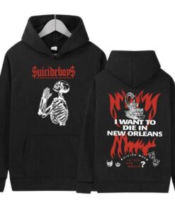 Suicideboys G59 2024 Tour Print Hoodie Men's Vintage