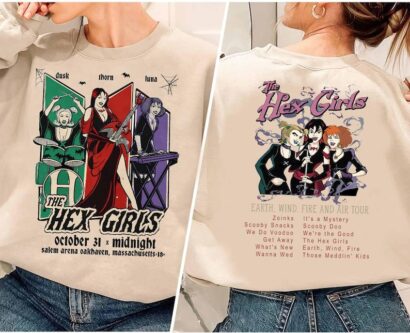 The Hex Girls Tour Sweatshirt, The Hex Girls Rock Band Music Shirt, The Hex Girls Inspired Shirt, Hex Girls Concert Shirt, Hex Girls Tshirt