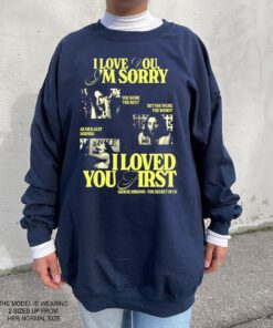 I love you I'm sorry Gracie aesthetic tshirt, Gracie Abrams The Secret of us inspired sweatshirt, hoodie