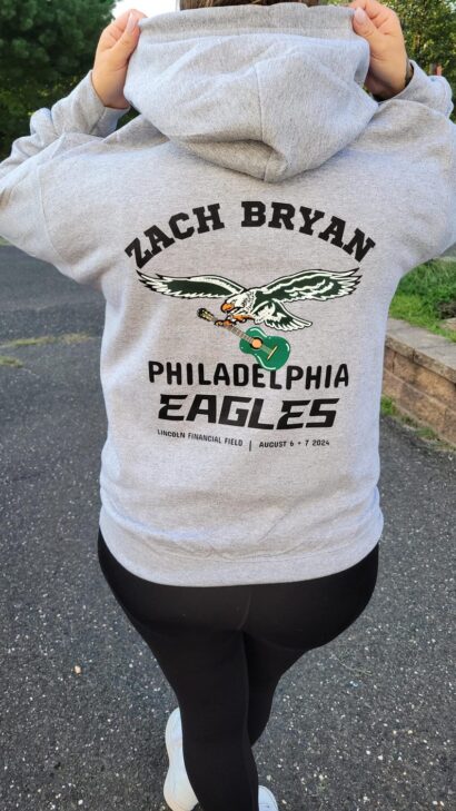 Zach Bryan/ Eagles Hoodie