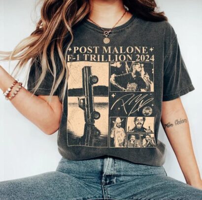 Post Malone F1-Trillion Album Shirt, Post Malone Shirt, Post Malone tshirt