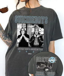 Greyday 2024 Suicideboys Hip-Hop 2 Sides Shirt, Grey Day 2024 Tour Sweater, Suicideboys Fan Merch