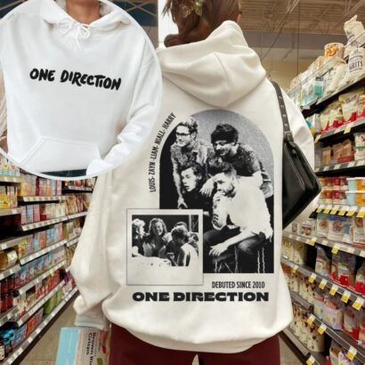 One Direction Debuted since 2010 2side hoodie, One Direction Shirt