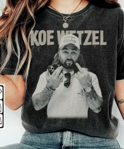 Koe Wetzel Shirt, Koe Vintage Western Music, Wetzel Concert Tour Bootleg 90s Gift Unisex Shirt, Hoodie, Sweatshirt