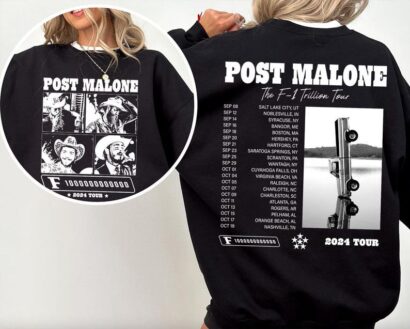 Malone f1 trillion 2024 tour Shirt, Retro post malone shirt vintage 90s style shirt, Malone Graphic Gift For Friend, Funny Posty sweatshirt