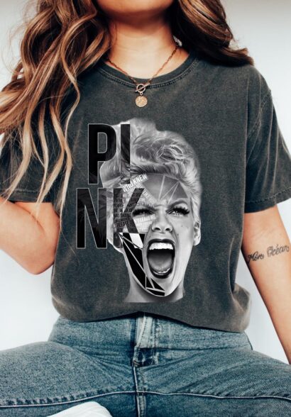 P!nk Pink Singer Summer Carnival 2024 Tour Shirt,Pink Fan Lovers Shirt,Music Tour 2024 Shirt,Trustfall Album Shirt,Concert 2024 P!nk shirt