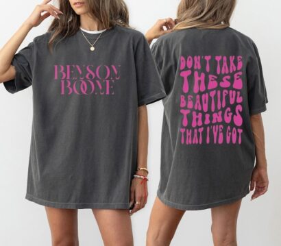 Benson boone shirt, Benson boone merch, Benson boone 2024 shirt