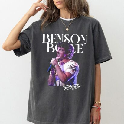 Benson Boone Sweatshirt And Tee, Fireworks and Rollerblades World Tour 2024 Shirt, Benson Boone Tour Merch, Vintage Concert Shirt