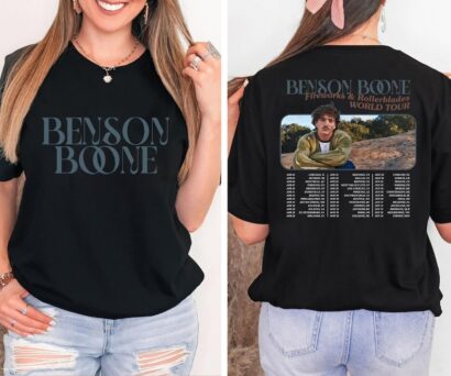 Benson Boone Tee, Sweater And Hoodie, Benson Boone World Tour Shirts for Women Men