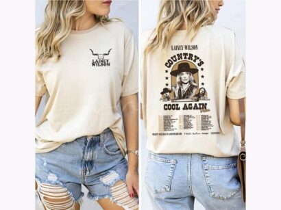 2024 Lainey Wilson Country's Cool Again Tour Shirt, Lainey Wilson 90s Vintage Shirt, Lainey Wilson Fan Shirt, Lainey Wilson Tour Merch Shirt