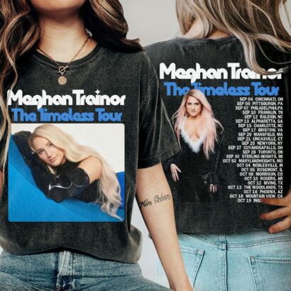 Meghan Trainor The Timeless Tour 2024 Shirt, Meghan Trainor 2024 Concert Shirt, Meghan Trainor 2024 Concert Hoodie