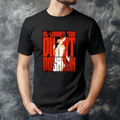 Diljit T-Shirt, Diljit Dosanjh Uk Tour 2024, Punjabi singer T-shirt, Diljit Dosanjh Dil-Luminati Tour, Friends Gift T-shirt, Indian Tee Top