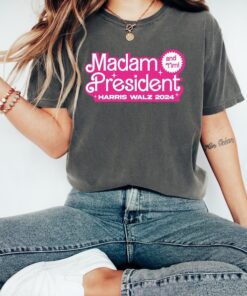 Madam President Shirt, Kamala Harris Shirt, Harris Walz 2024, Female President Shirt