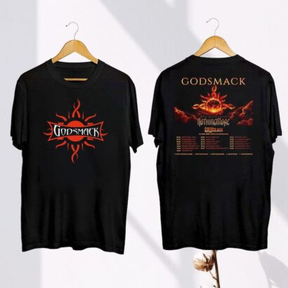 2024 Godsmack Band Fall Tour T-Shirt, Godsmack Band Fan Gift, Godsmack 2024 Concert Shirt, Godsmack Rock Band Tee, Godsmack Band Merch