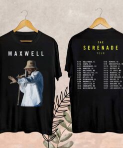 Maxwell 2024 Concert Fan Gift, Maxwell 2024 Tour Fan Shirt, Maxwell The Serenade Tour 2024 Shirt, Maxwell Tour 2024 Shirt, Maxwell Merch