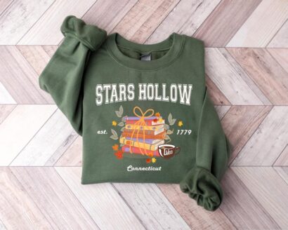 Luke's Stars Hollows Sweatshirt, Autumn Festival Sweatshirt, Stars Hollow First Weekend of November, Retro Style Lukes Diner Sweatshirt