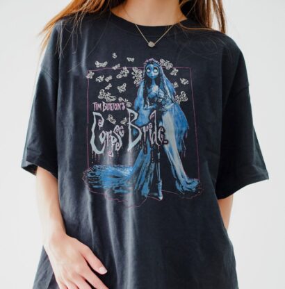 Corpse Bride Horror Movie Shirt, 90S Corpse Bride Shirt, Vintage Horror Corpse Bride Halloween shirt