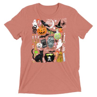 Women's Tri-Blend Halloween Tee