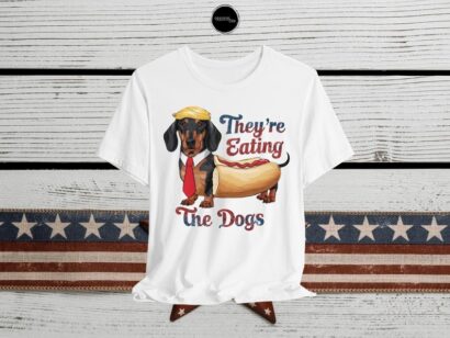 They Are Eating The Dogs Shirt, Donald Trump Debate Shirt, Debate 2024 Shirt, Trump Debate Tank Top