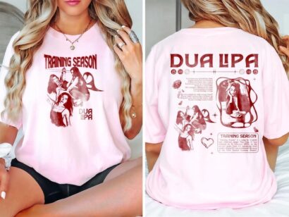 Dua Lipa Training Season Album 2 Side Shirt, Dua Lipa Hoodie, Dua Lipa Merch